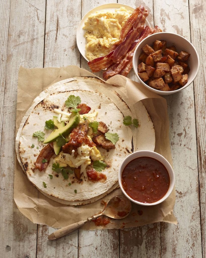 Breakfast Burritos What's Gaby Cooking