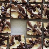 Chocolate Chip Cheesecake Brownies from www.whatsgabycooking.com (@whatsgabycookin)