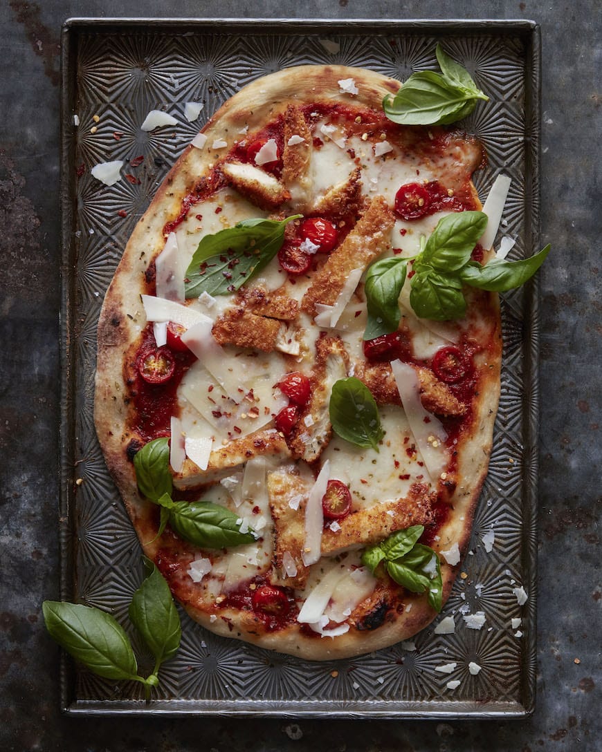 Chicken Parmesan Pizza from www.whatsgabycooking.com (@whatsgabycookin)