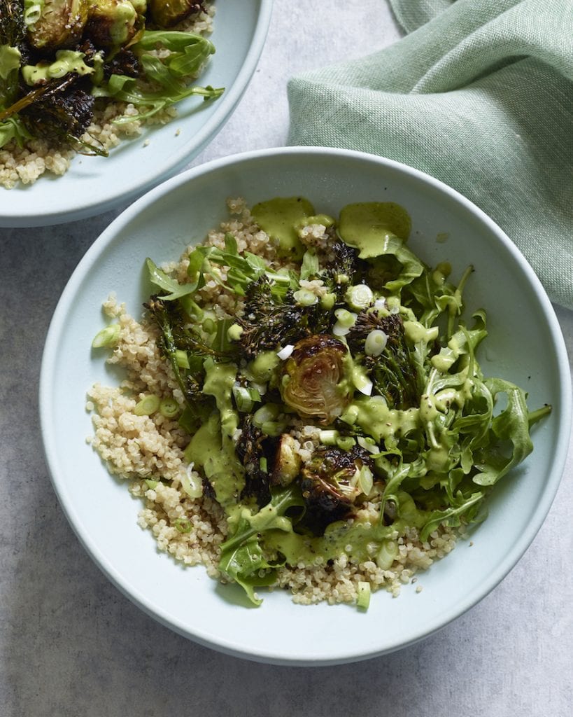 Green Goddess Quinoa Bowls What's Gaby Cooking