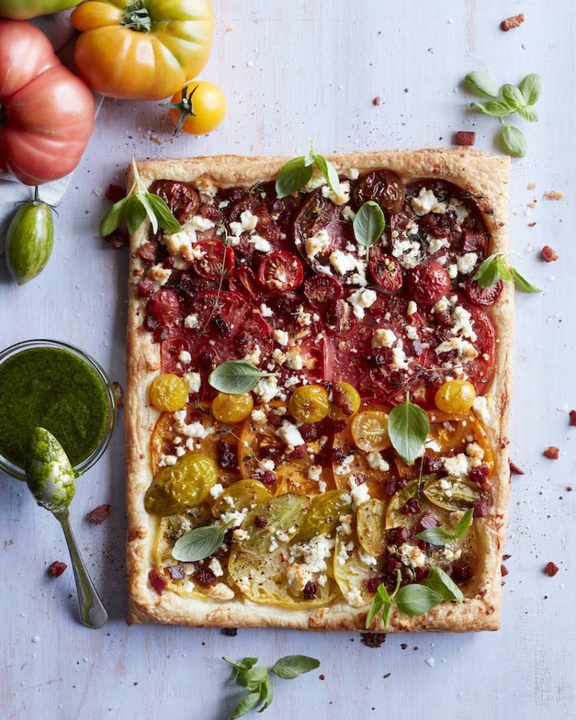 Heirloom Tomato Tart - What's Gaby Cooking