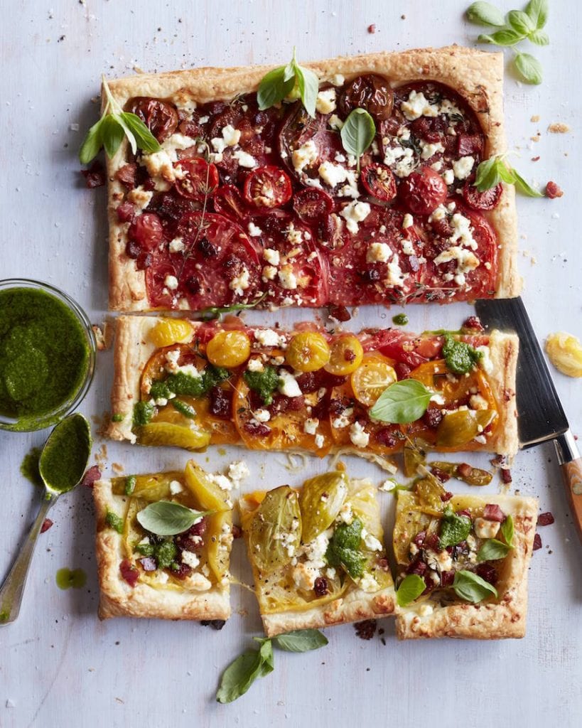 Heirloom Tomato Tart - What's Gaby Cooking