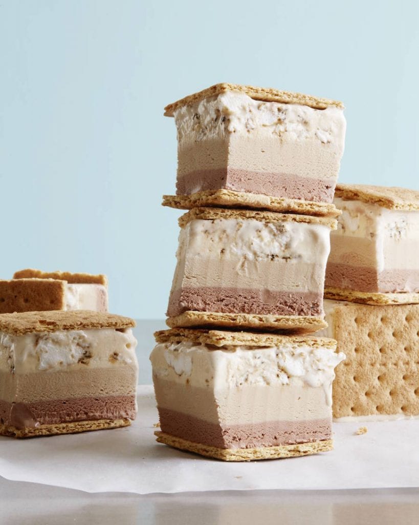 S'mores Ice Cream Sandwiches from www.whatsgabycooking.com (@whatsgabycookin)