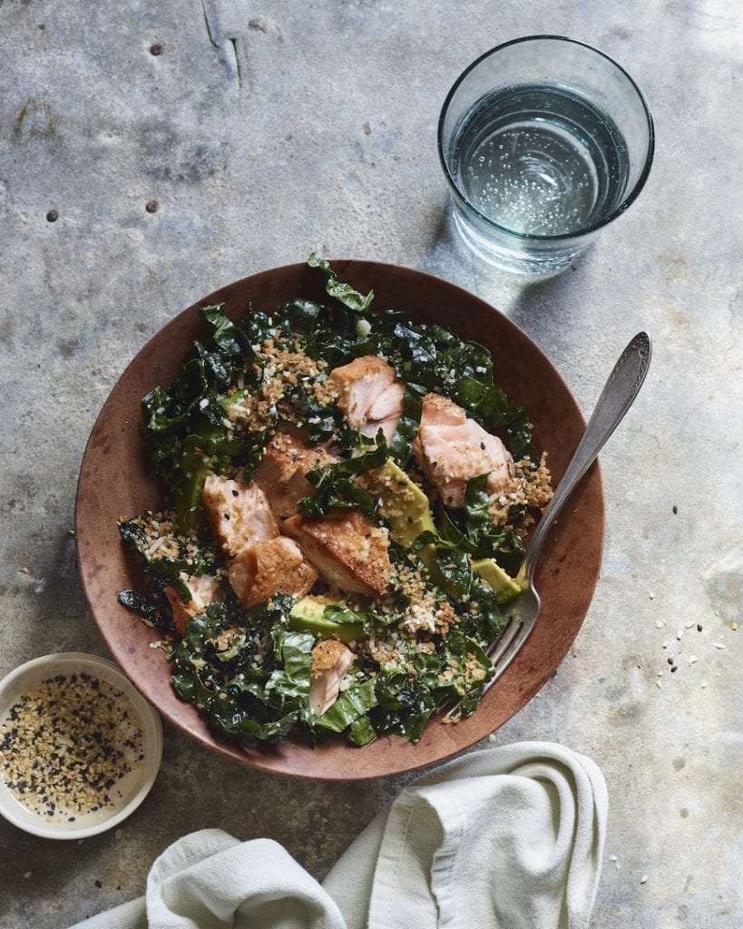 The New Go-To Kale Salad from www.whatsgabycooking.com (@whatsgabycookin)