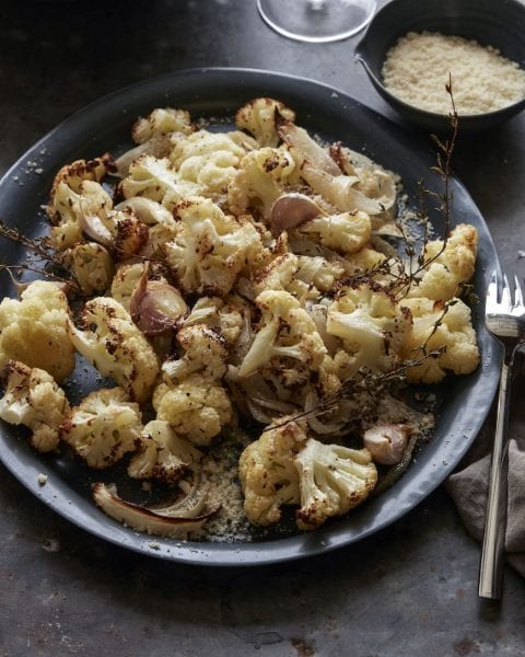 Parmesan Roasted Cauliflower - What's Gaby Cooking