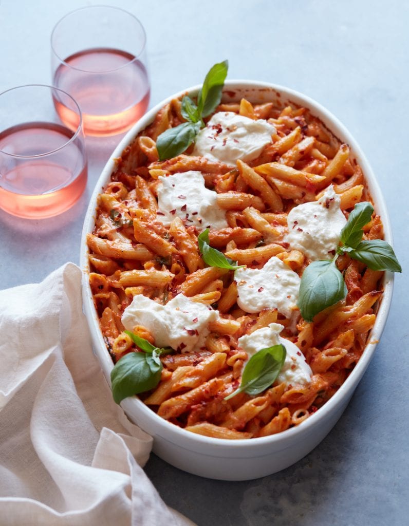 Penne With Five (or Six) Cheeses - What's Gaby Cooking