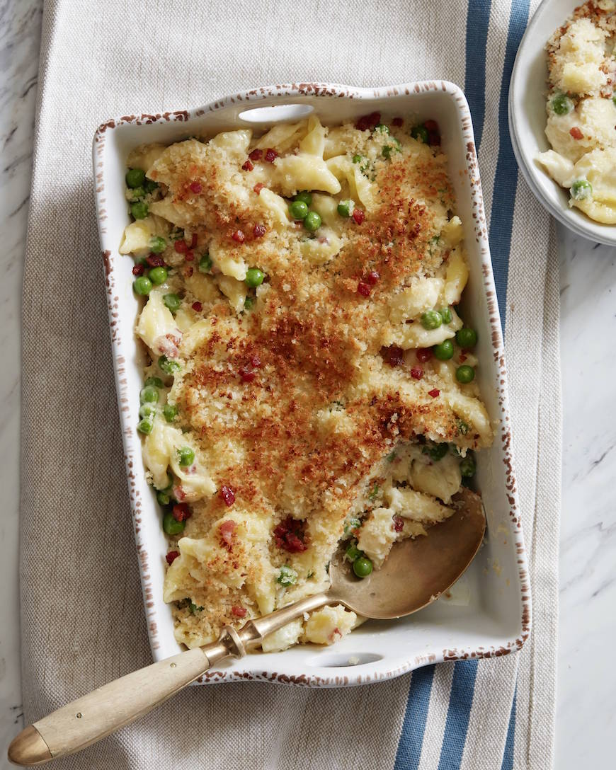Spring Mac and Cheese from www.whatsgabycooking.com (@whatsgabycookin)