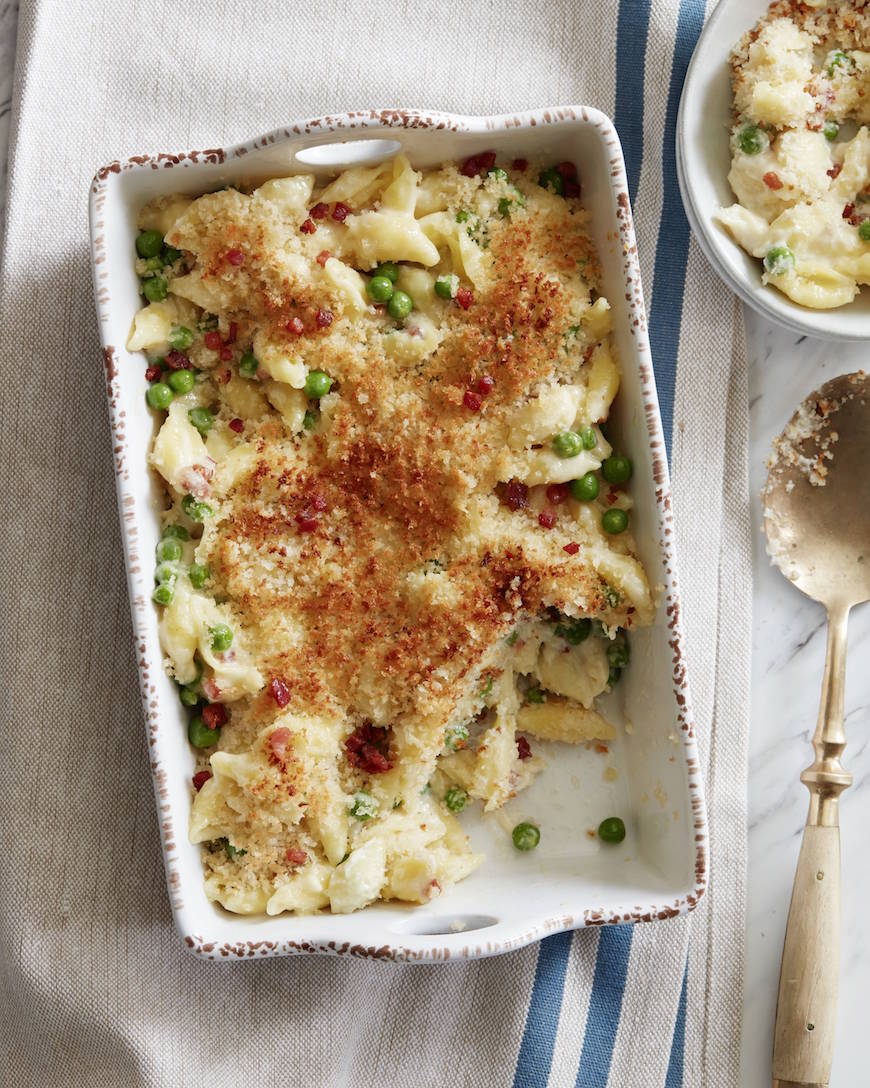 Spring Mac and Cheese from www.whatsgabycooking.com (@whatsgabycookin)