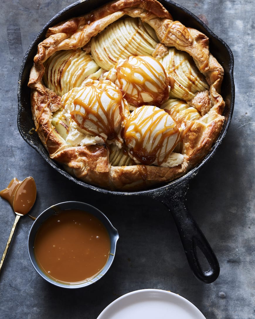 Puff Pastry Apple Galette