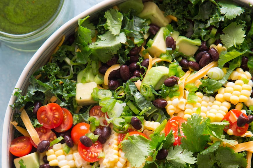 Kale Taco Salad - What's Gaby Cooking