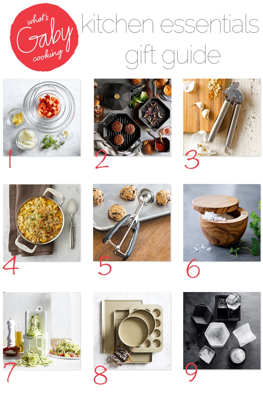 What's Gaby Cooking Gift Guide / Kitchen Essentials (from www.whatsgabycooking.com) @whatsgabycookin