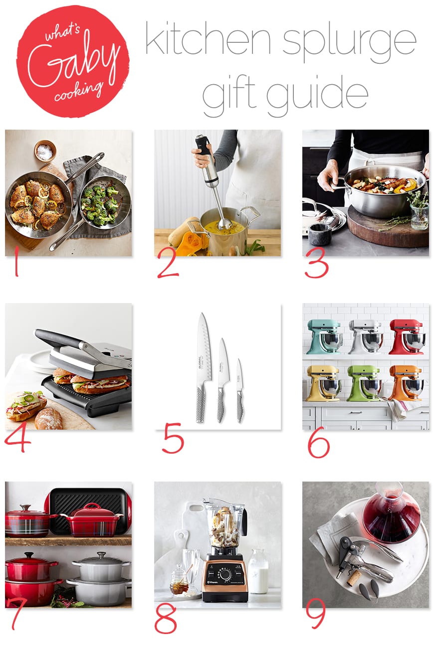 What's Gaby Cooking Gift Guide / Kitchen Splurges (from www.whatsgabycooking.com) @whatsgabycookin