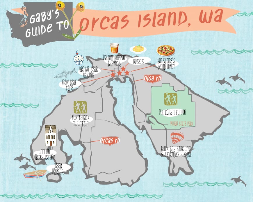 gaby's guide to orcas island
