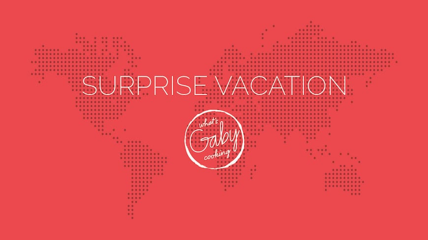Surprise Vacation with www.whatsgabycooking.com (@whatsgabycookin)
